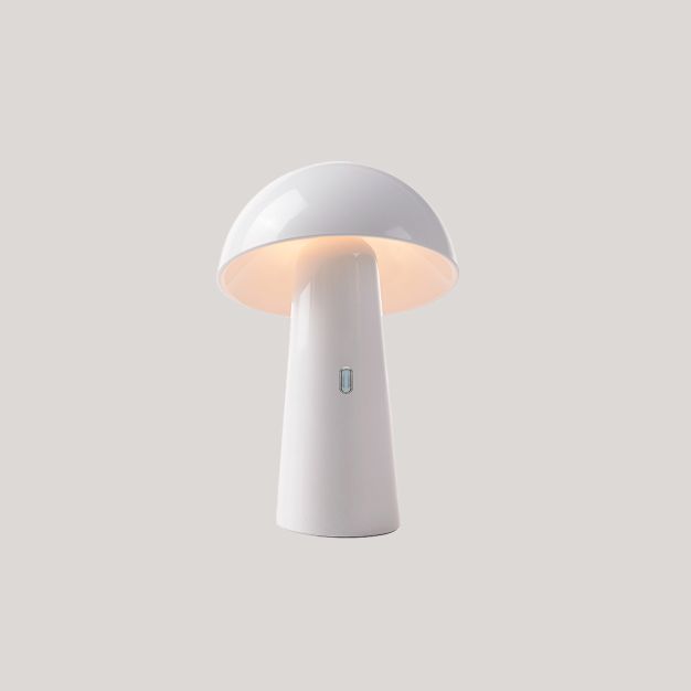 New Garden Shitake - lampe de table d'extérieur - Ø16,5 x 25,5 cm - 7,5W LED incl - IP44 - blanc