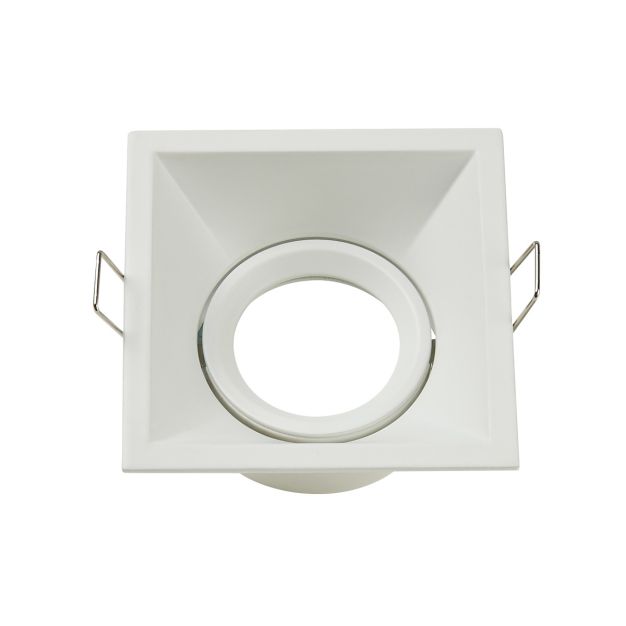 Projectlight Tobbe - spot encastré - 90 x 90 x 120 mm - 80 x 80 mm encastré - blanc