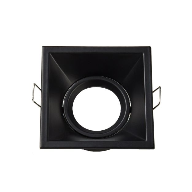 Projectlight Tobbe - spot encastré - 90 x 90 x 120 mm - 80 x 80 mm encastré - noir