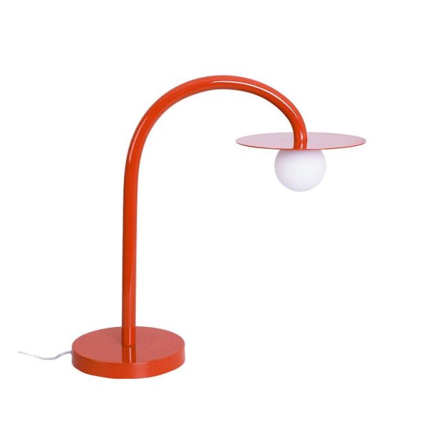 Maxlight Enigma - lampe de table - 39 x 45 cm - 2W LED incl - rouge