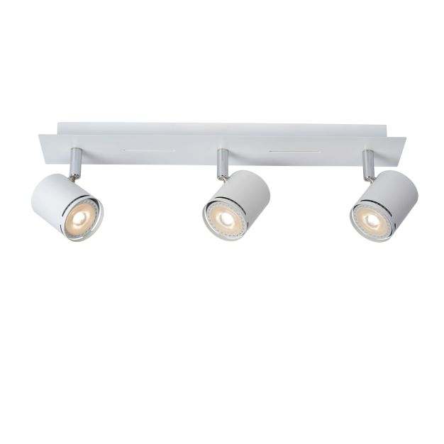 Lucide Rilou - spot en saillie - 42 x 7,5 x 12 cm - 3 x 4,5W LED dimmable incl - blanc