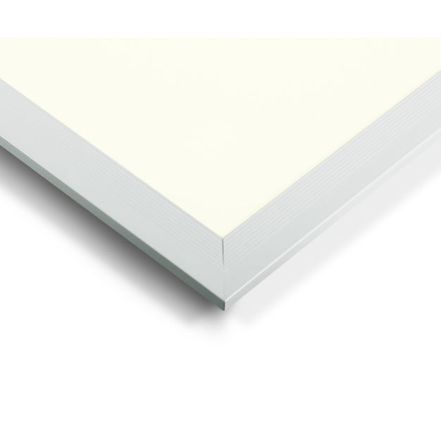 ONE Light 40W Backlit Panel - panneau encastré rétroéclairé à LED pour plafonds suspendus à rails en T - 59,5 x 59,5 x 2,9 cm - 40W LED incl. - blanc - couleur de lumière blanche