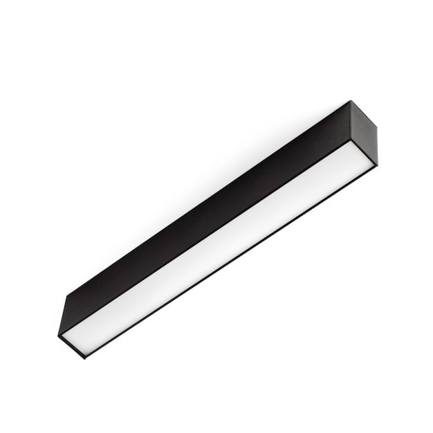 Faro Neso Line - rail magnétique linéaire - 32 x 3,4 x 5,6 cm - 13W DALI dimmable LED incl. - noir