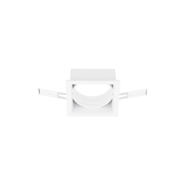 Nova Luce Wall Washer - spot encastré pour module LED - 8,5 x 8,5 cm - blanc