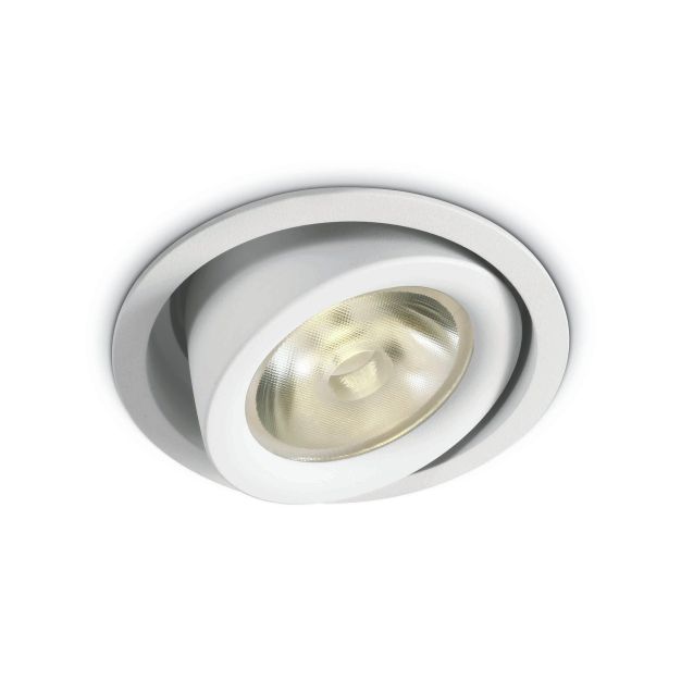 ONE Light COB Pop Up - spot à encastrer - Ø 125 mm, Ø 116 mm à encastrer - 26W LED dimmable incl. - blanc