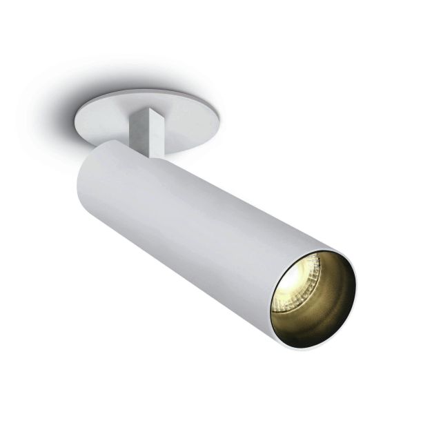 ONE Light COB Cylinders - spot en saillie 1L - Ø 6,5 x 15,5 cm - 12W LED dimmable incl. - blanc