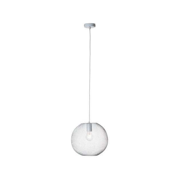 Brilliant Oana - lampe suspendue - Ø 30 x 120,5 cm - gris clair