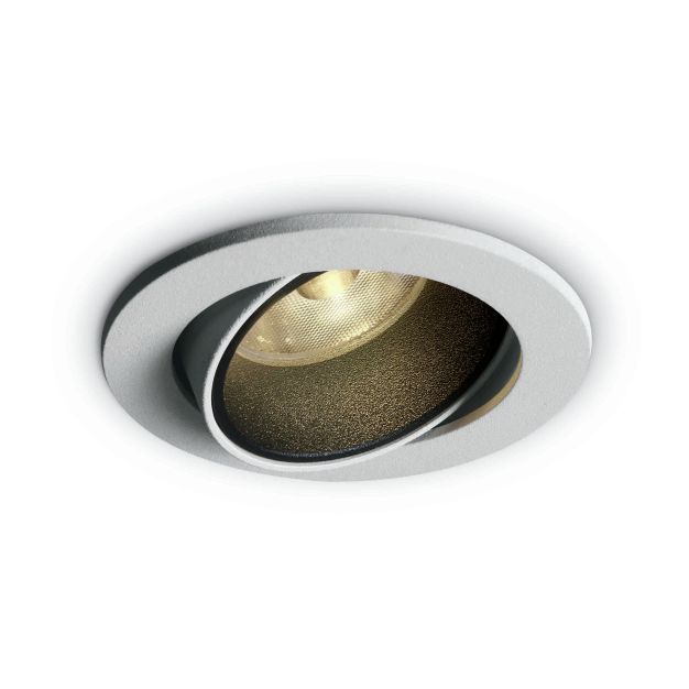 ONE Light Anneaux interchangeables - spot encastré - Ø 85 mm, Ø 76 mm encastré - 7W LED dimmable incl. - blanc