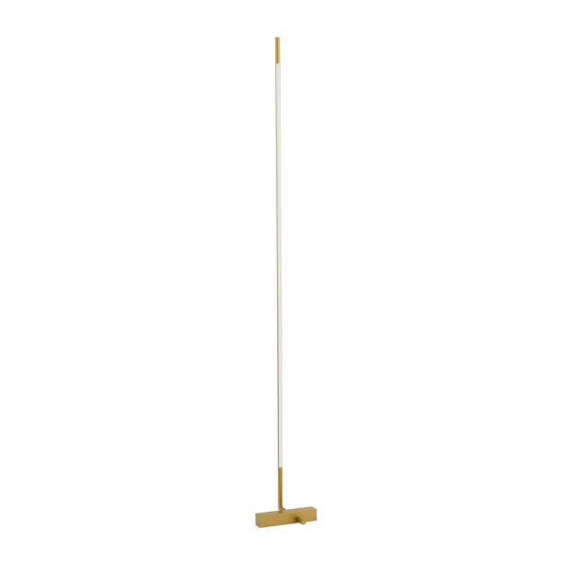 Nova Luce Raccio - lampadaire - 140 cm - 17,3W LED incl - laiton doré