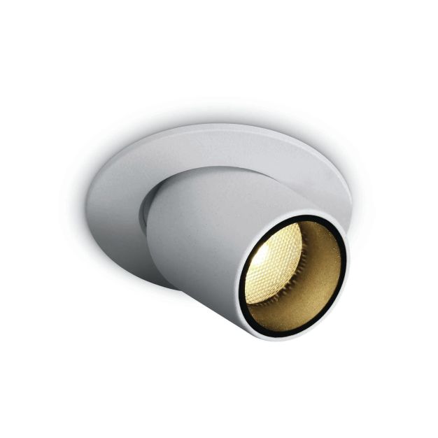 ONE Light Moving Inner Cylinder Range - spot en saillie 1L - Ø 5,2 cm - 3W LED incl. - blanc