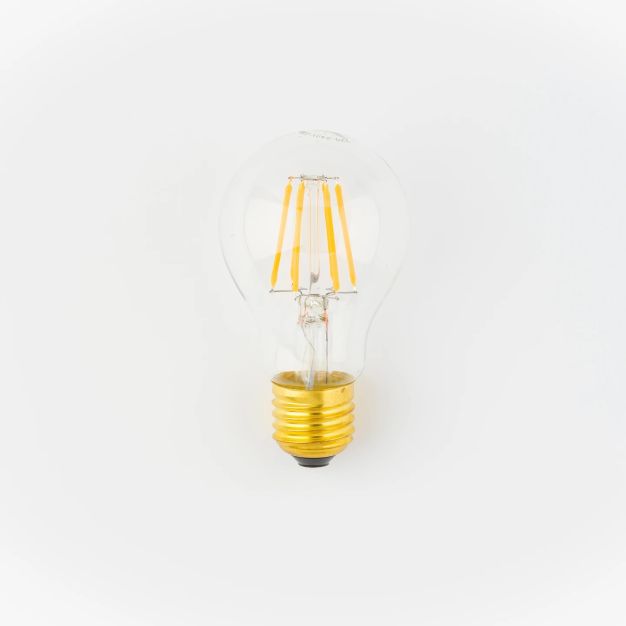 Vintage Ledlight Ampoule LED - Ø 6,0 x 10,5 cm - E27 - 5W dimmable - 2200K - transparent