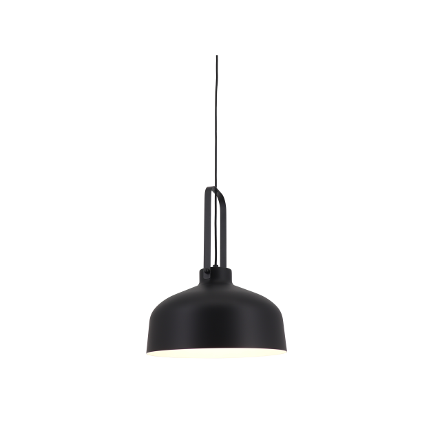 Artdelight Mendoza - lampe suspendue - Ø 37,5 x 176 cm - noir