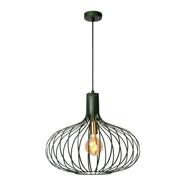 Lucide Manuela - lampe suspendue - Ø 50 x 172 cm - vert