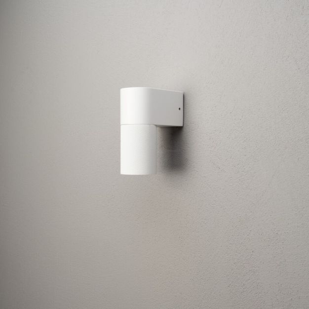 Konstsmide Temi Down - applique murale - 6,5 x 14,5 x 11,5 cm - IP54 - blanc