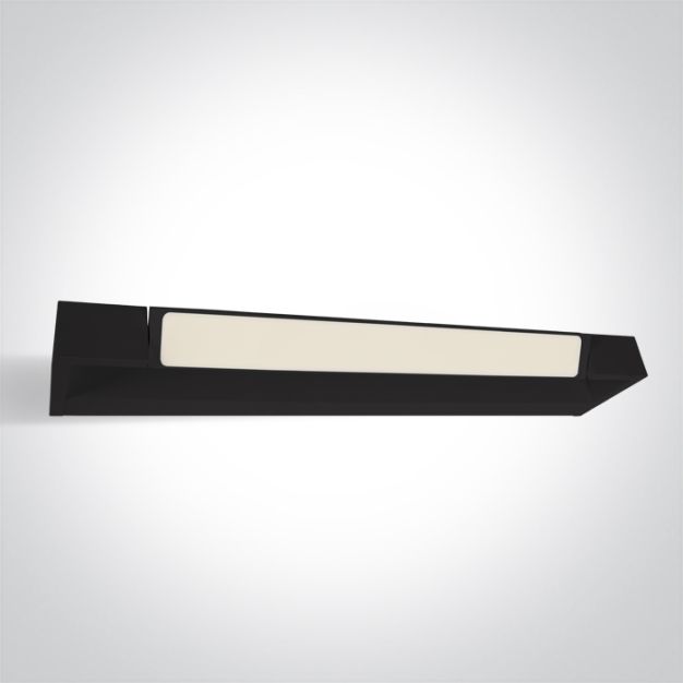 ONE Light Mirror Lights Adjustable - lumière miroir - 60 x 10 x 4 cm - 18W LED incl - IP44 - noir