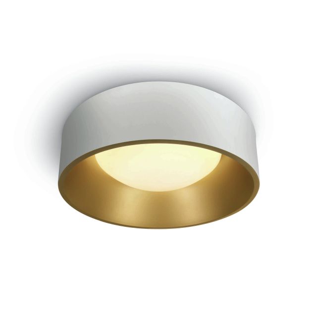 ONE Light Plafo décoratif - plafonnier - Ø 48 x 14,2 cm - 30W LED incl. - blanc