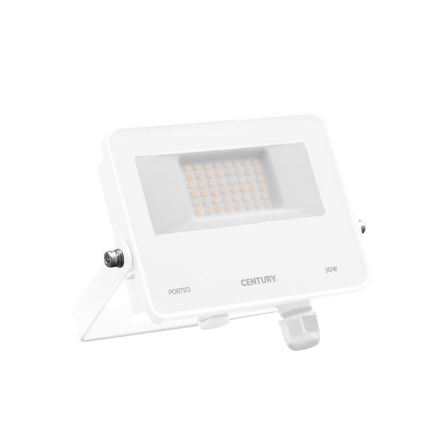 Century Italia Porteo CCT - spot - 16,2 x 3,6 x 14,4 cm - 30W LED incl - couleur de lumière réglable - IP65 - blanc