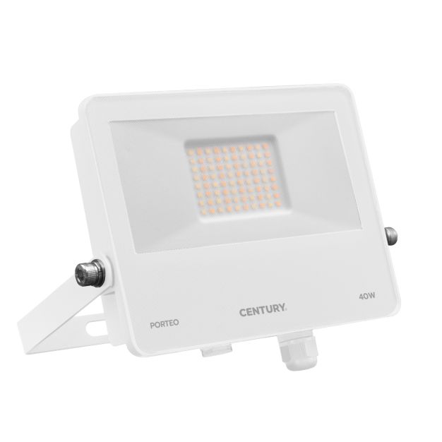 Century Italia Porteo CCT - spot - 22,4 x 3,6 x 20,3 cm - 40W LED incl - couleur de lumière réglable - IP65 - blanc