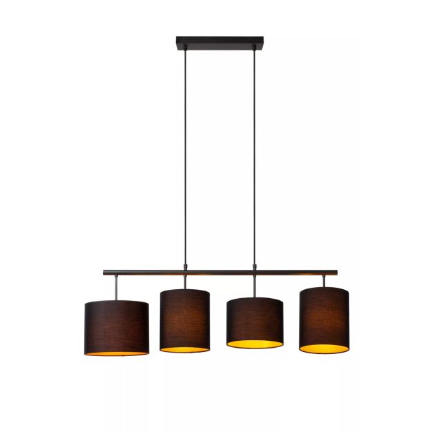 Lucide Maya - lampe suspendue - 107 x 26 x 175 cm - noir