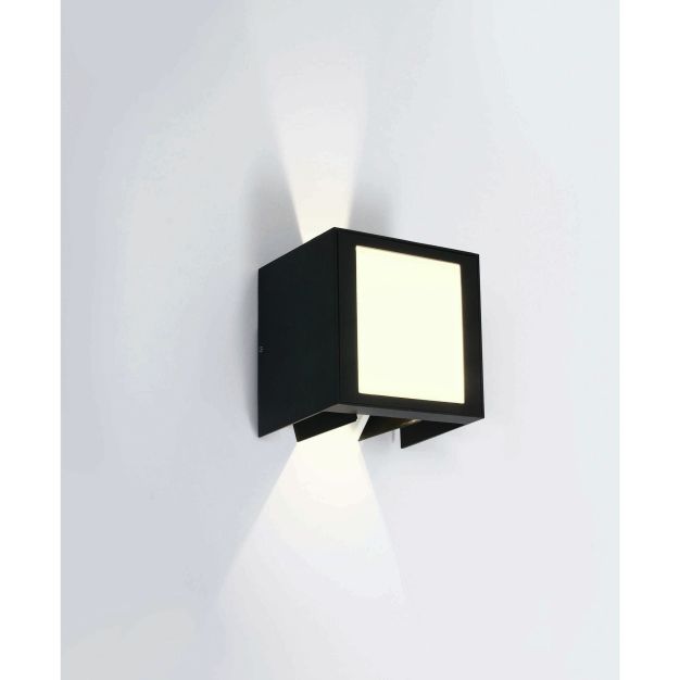 ONE Light Wall Adjustable Beams - applique murale extérieure - 14 x 12,5 x 14,5 cm - 11W LED incl - IP54 - anthracite