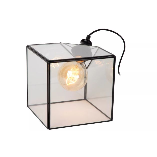 Lucide Davos - lampe à poser - 20 x 20 x 20 cm - transparent