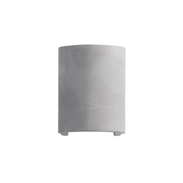 Nova Luce Cadmo - applique d'extérieur - 10,9 x 9,4 x 12 cm - 6W LED incl. - IP65 - béton gris