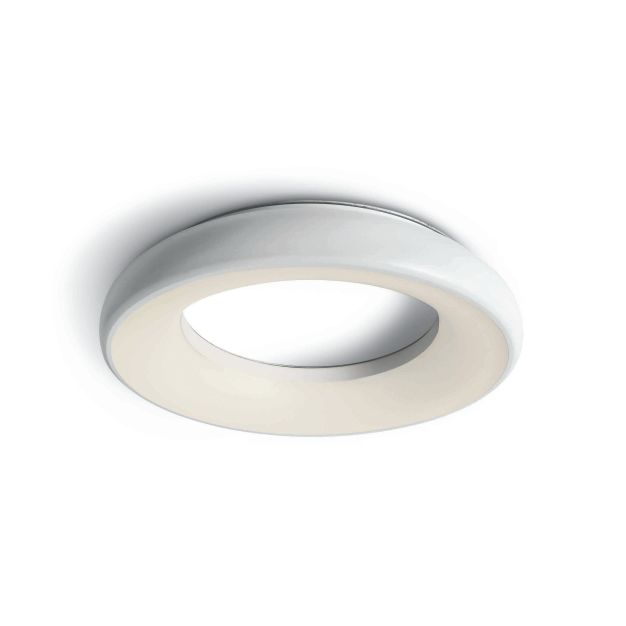 ONE Light Indoor LED - plafonnier - Ø 30 x 4,7 cm - 25W LED incl. - IP40 - blanc