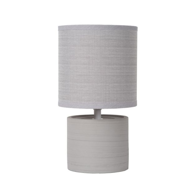 Lucide Greasby - lampe à poser - 26cm - gris