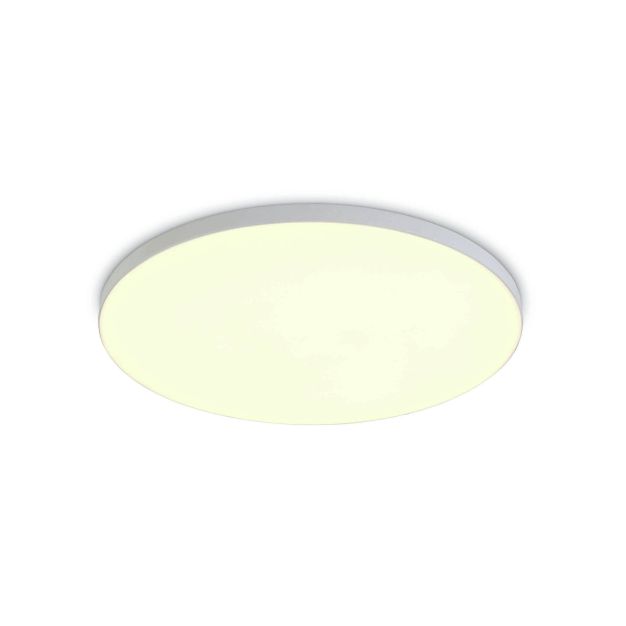 ONE Light Floating Panels Range - plafonnier encastré - Ø 20 x 2,4 cm - 20W LED incl. - blanc