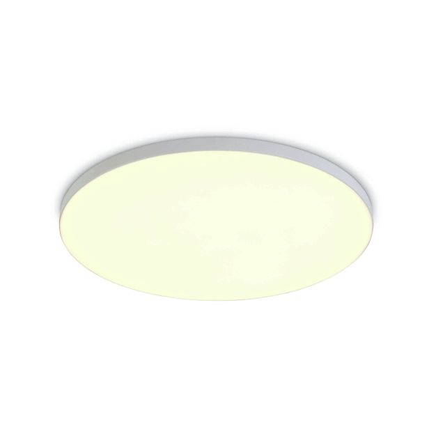 ONE Light Floating Panels Range - plafonnier encastré - Ø 16 x 2,4 cm - 20W LED incl. - blanc