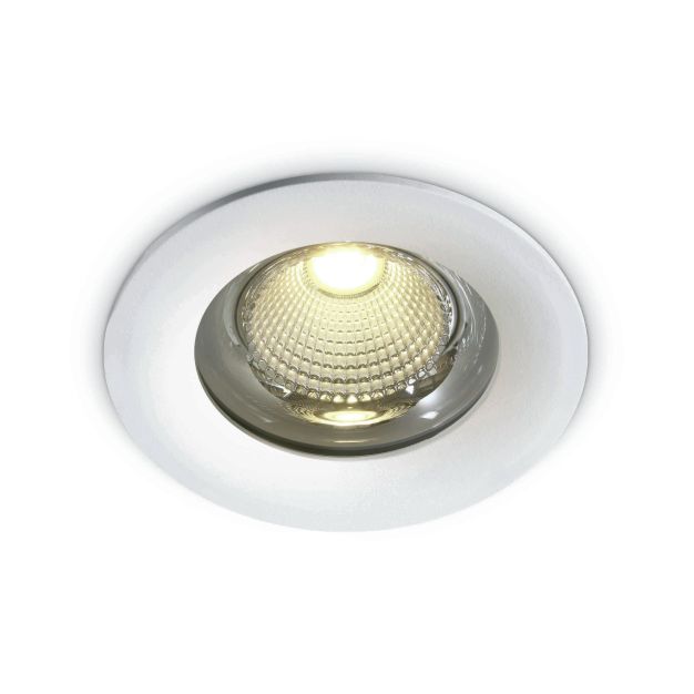 ONE Light Gamme Extérieur/Salle de bains - spot encastré - Ø 110 mm, Ø 100 mm encastré - 15W LED incl. - IP65 - blanc - couleur de lumière blanc chaud