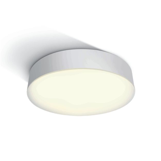 ONE Light LED Plafo Range - plafonnier d'extérieur - Ø 32 x 6,3 cm - 21W LED incl. - IP65 - blanc