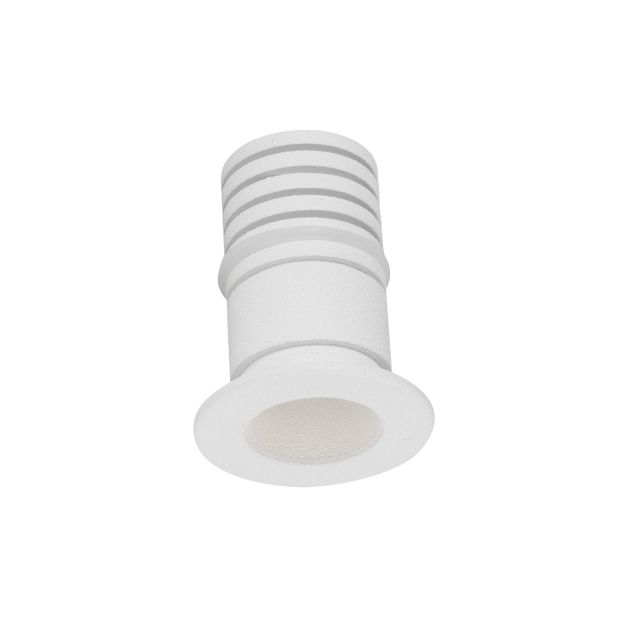 Nova Luce Tiny - spot à encastrer - Ø 22 mm, Ø 16 mm à encastrer - 1W LED incl. - IP44 - blanc