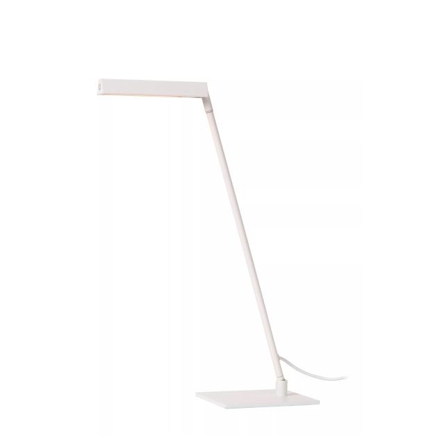 Lucide Lavale - lampe à poser - 27,2 x 13 x 42,3 cm - 3W LED avec fonction dimming incl - blanc