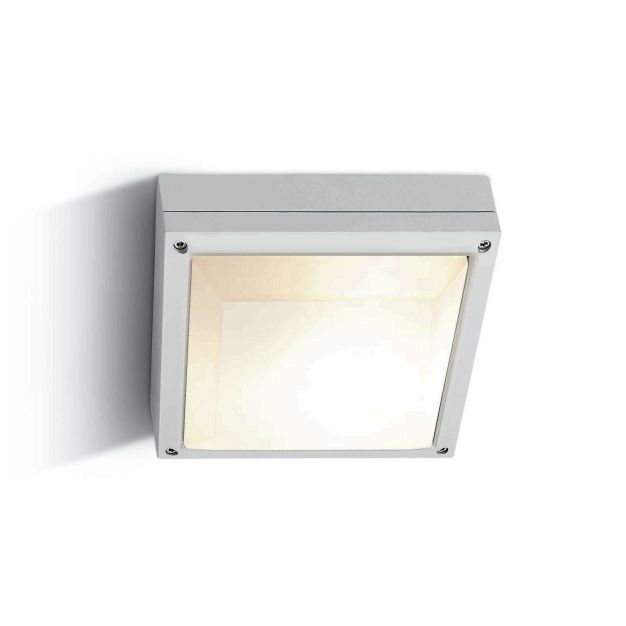 ONE Light Square E27 Outdoor - plafonnier extérieur - 21,6 x 21,6 x 7,8 cm - IP54 - blanc