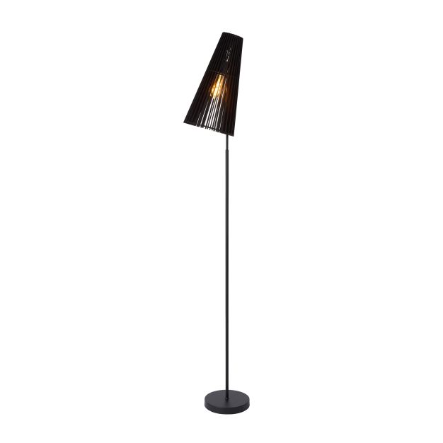 Lucide Noralie - lampadaire - 28 x 25 x 185 cm - noir