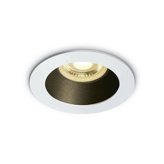 ONE Light Chill Out Range - spot encastrable - Ø 79 mm, Ø 70 mm encastrable - blanc et noir