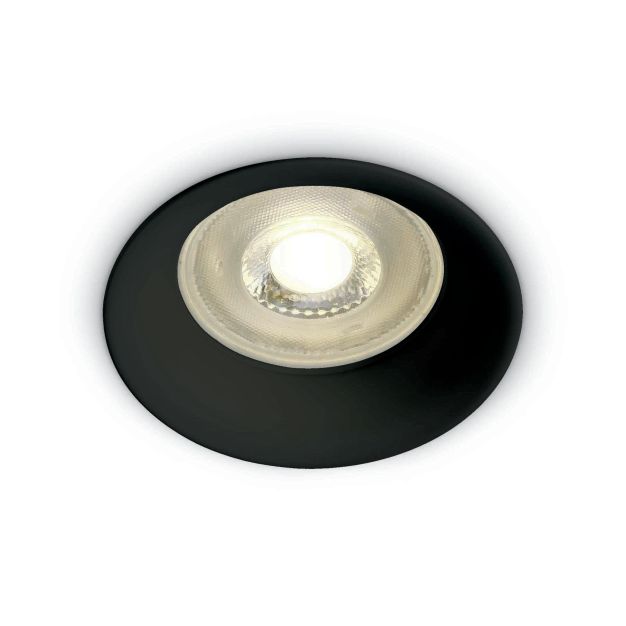 ONE Light - spot encastrable - Ø 69 mm, Ø 62 mm encastrable - noir