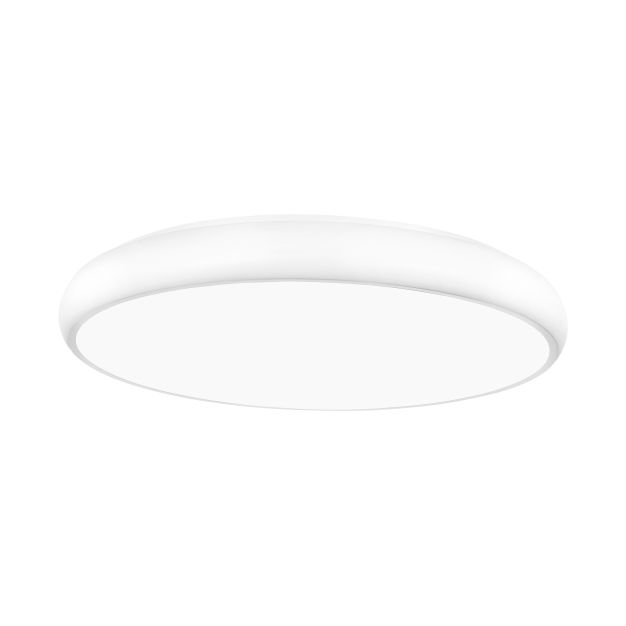 Nova Luce Gap - plafonnier - Ø 41 x 9 cm - 38W LED incl. - blanc