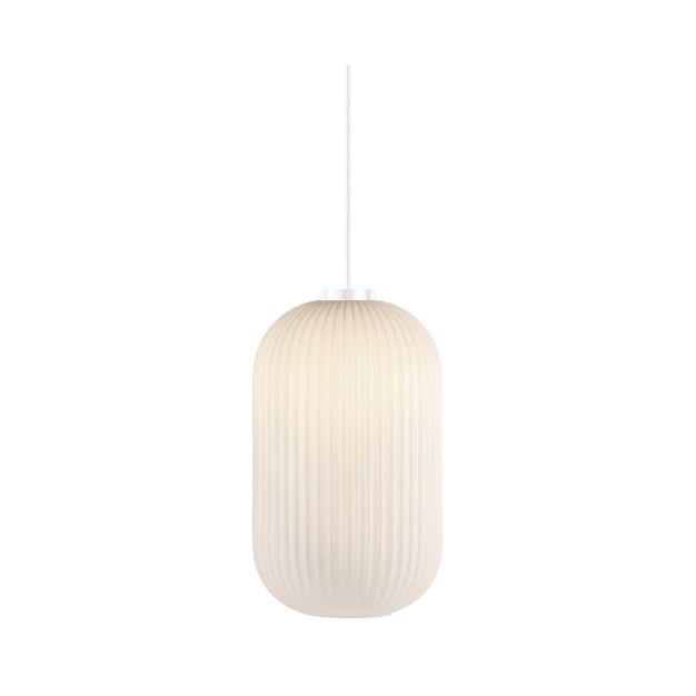 Nordlux Milford 20 - lampe suspendue - Ø 20 x 333,5 cm - blanc opale