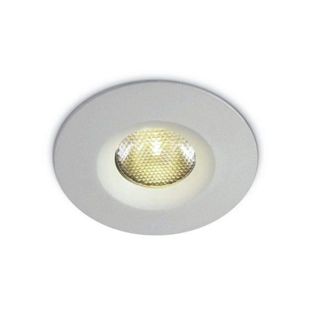 ONE Light - spot à encastrer - Ø 46 mm, Ø 38 mm encastré - 3W LED dimmable incl. - IP65 - blanc