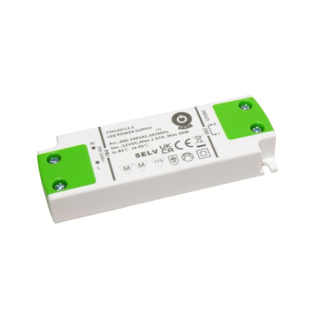 FTPC Driver LED - 24Vdc/230V - 10,3 x 3,55 x 1,6 cm - 20W