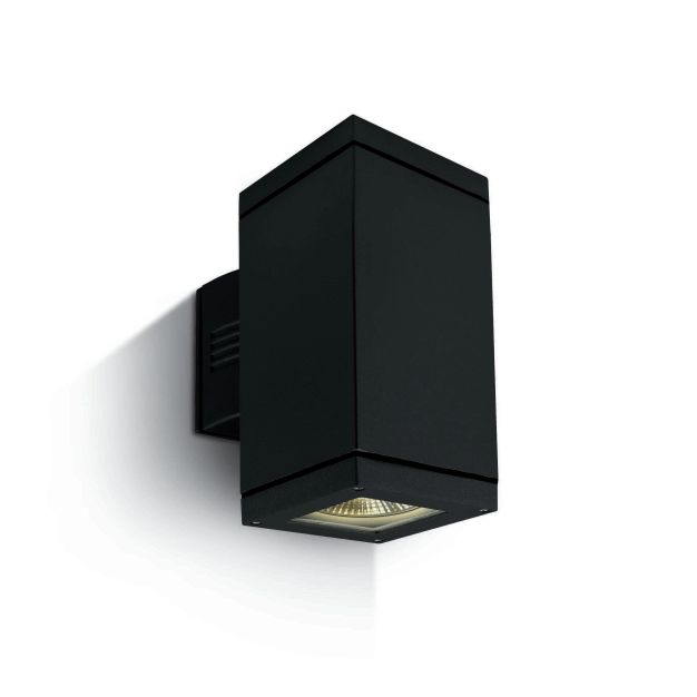 ONE Light PAR30 Outdoor Cubes - applique murale d'extérieur - 10,8 x 10,8 cm - IP54 - noir