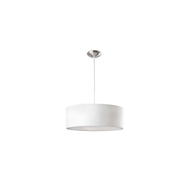 Faro Seven - lampe suspendue - Ø 50 x 19 cm - blanc mat