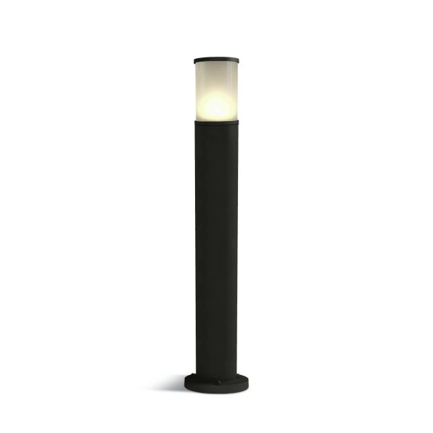 ONE Light E27 Tube Lights - lampe de jardin - Ø 10,7 x 75 cm - IP54 - noir