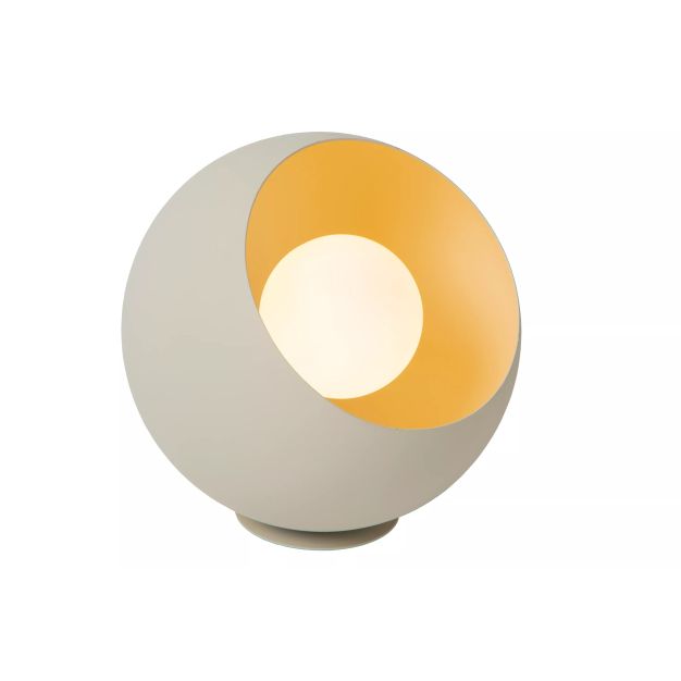 Lucide Doredos - lampe à poser - Ø 20 x 20 cm - beige