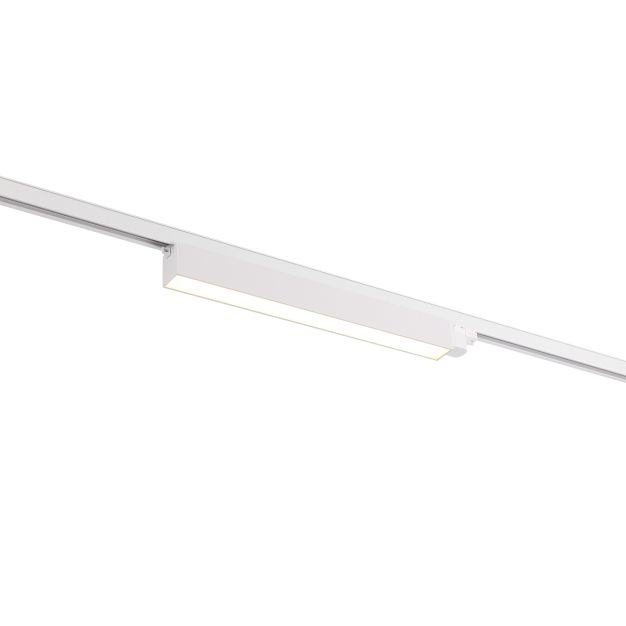 Maxlight Linear - Système de rail triphasé - 66,2 x 5 x 6,6 cm - 18W LED incl. - blanc