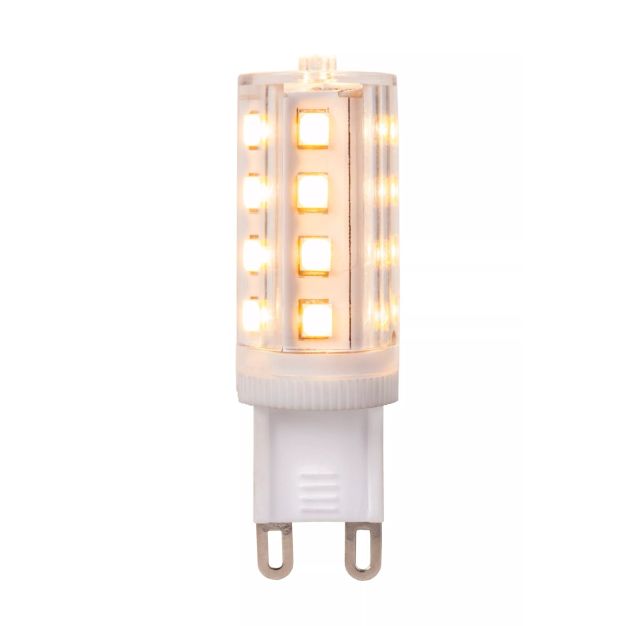 Lucide Ampoule LED - Ø 1,6 x 5,3 cm - G9 - 3,5W dimmable - 2700K - blanc