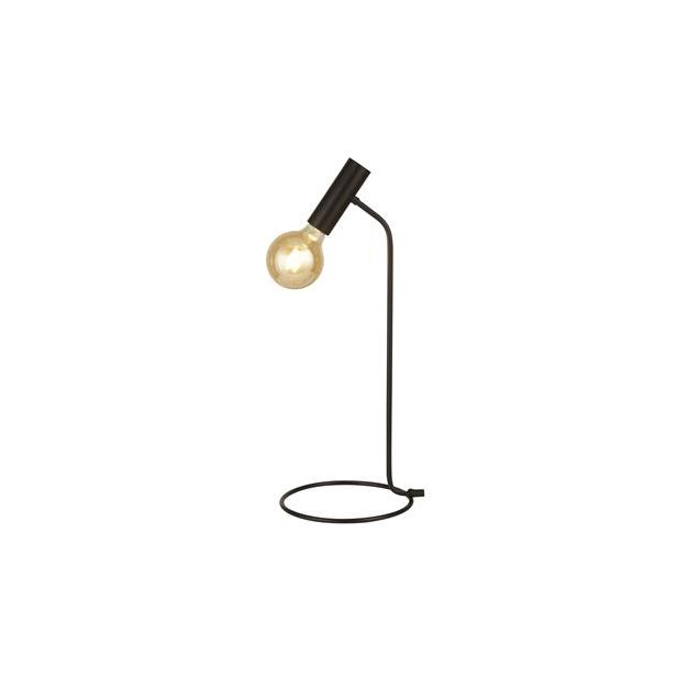 Searchlight Dulwich - lampe à poser - Ø 23 x 57 cm - noir