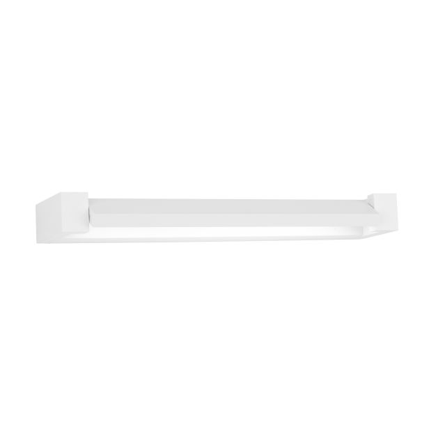 Nova Luce Line - applique murale - 40 x 9 x 4,2 cm - 12W LED incl. - blanc sable